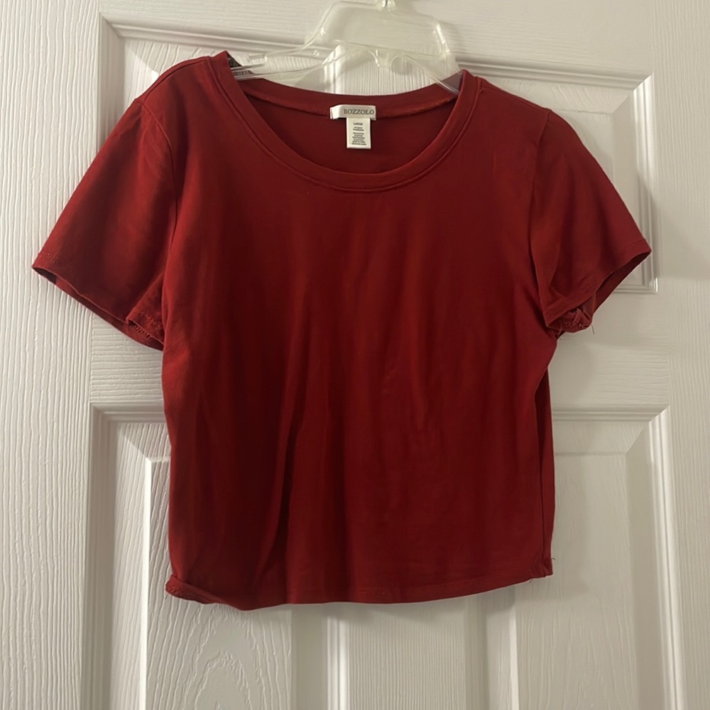Bozzolo womens crop top.